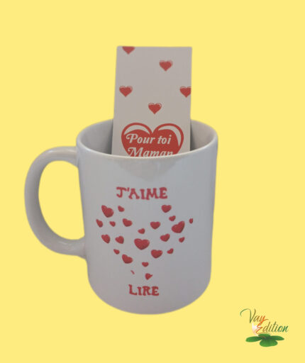 mug j'aime lire
